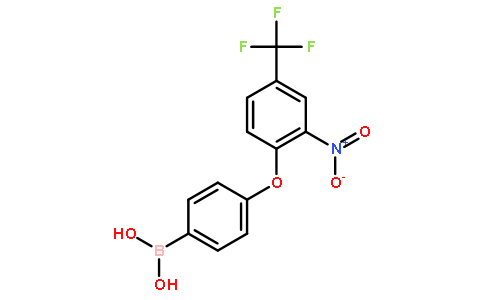 4-(2-硝基-4-(三氟甲基)苯氧基)苯硼酸