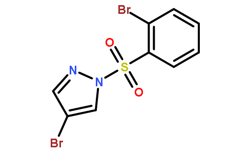 4-溴-1-(2-溴苯基磺酰基)-1H-吡唑