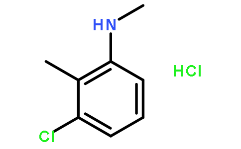 3-氯-N,2-二甲基苯胺盐酸盐