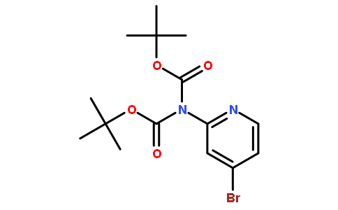 N,N-二boc-2-氨基-4-溴吡啶