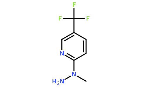 N-[5-(三氟甲基）-2-吡啶基]-N-甲基肼