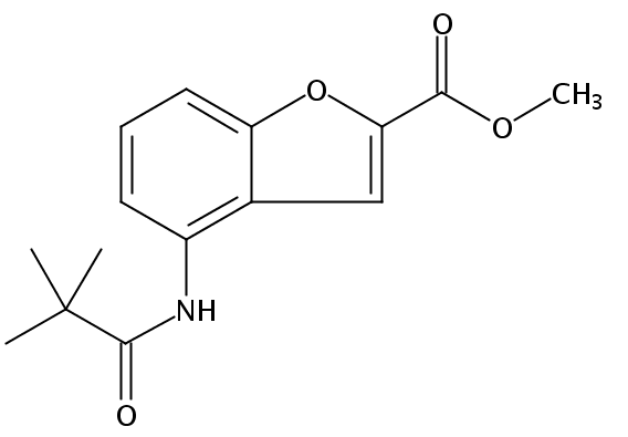 methyl 4-pivalamidobenzofuran-2-carboxylate
