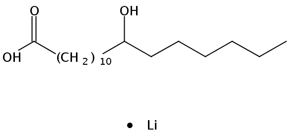 12-羟基十八烷酸单锂