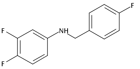 3,4-二氟-N-(4-氟苄基)苯胺