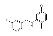 5-Chloro-N-(3-fluorobenzyl)-2-methylaniline