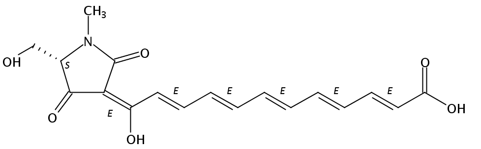 Physarorubinic acid A