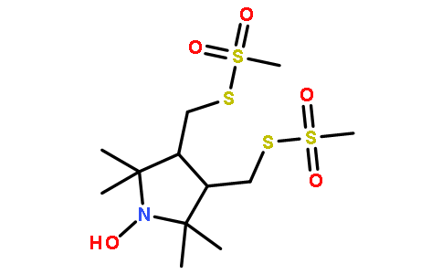 (3R,4R)-1-羟基-2,2,5,5-四甲基-3,4-二(甲磺酰硫烷基甲基)吡咯烷
