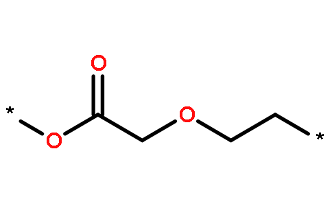 聚(氧基羰基亚甲基氧乙烯基)