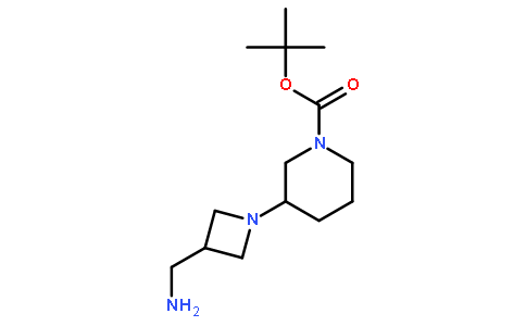 3-(3-氨基甲基-氮杂啶-1-基)-哌啶-1-羧酸叔丁酯