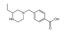 1-(4-羧基苯基 甲基)-3-乙基-哌嗪