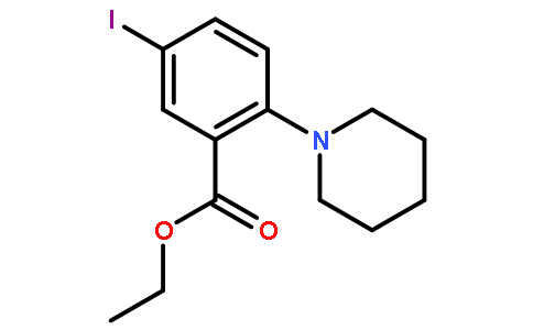 5-碘-2-(哌啶-1-基)苯甲酸乙酯