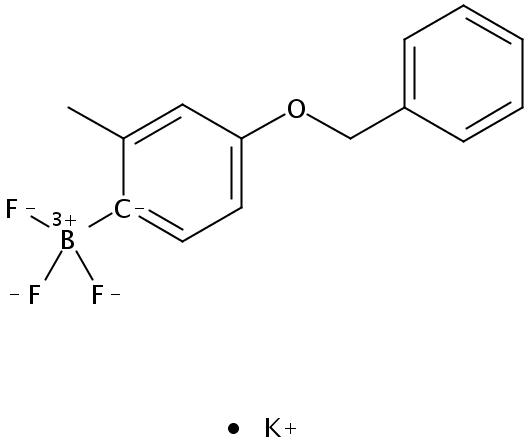 potassium (4-benzyloxy-2-methyl-phenyl)-trifluoro-boranuide