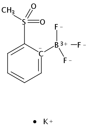 potassium trifluoro[2-(methylsulfonyl)phenyl]borate(1-)