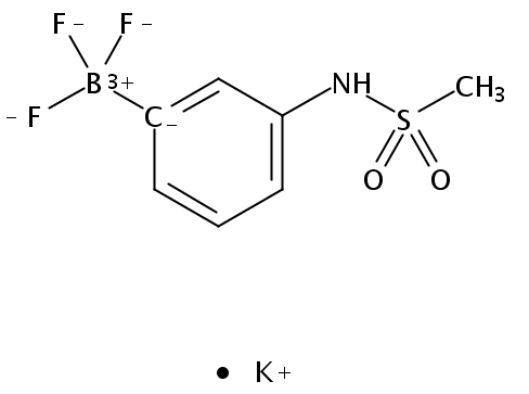 3-(甲基磺酰胺基)苯基三氟硼酸钾
