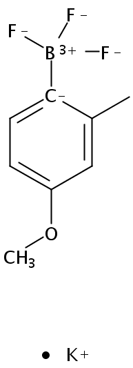 potassium trifluoro-(4-methoxy-2-methyl-phenyl)boranuide
