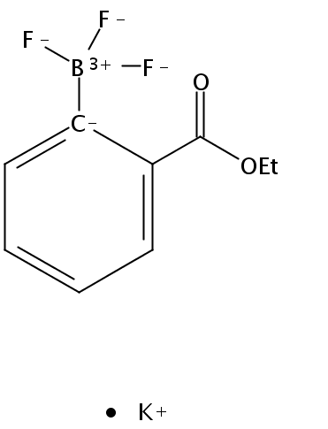 potassium (2-ethoxycarbonylphenyl)-trifluoro-boranuide
