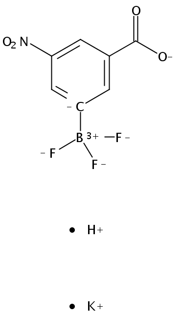 (3-羧基-5-硝基苯基)三氟硼酸钾