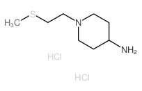 1-(2-methylsulfanylethyl)piperidin-4-amine,dihydrochloride