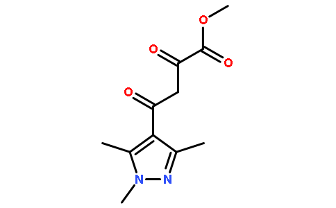 methyl 2,4-dioxo-4-(1,3,5-trimethylpyrazol-4-yl)butanoate