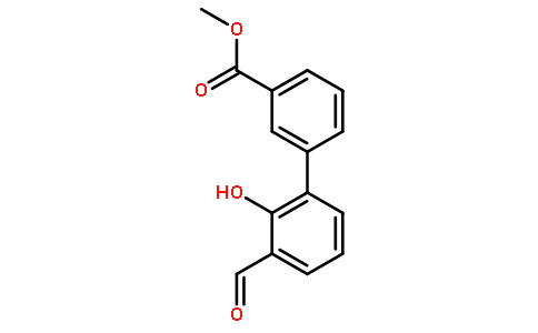 3-甲酰基-2-羟基-[1,1-联苯]-3-羧酸甲酯