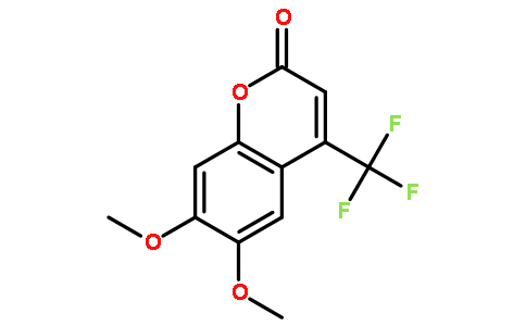 6,7-二甲氧基-4-(三氟甲基)香豆素