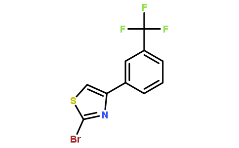 2-溴-4-[3-三氟甲基苯基]噻唑