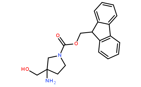1-Fmoc-3-氨基-3-羟甲基吡咯烷