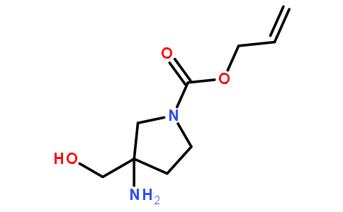 3-氨基-3-(羟基甲基)吡咯烷-1-羧酸烯丙酯