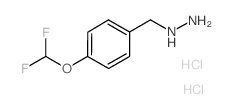 [4-(Difluoromethoxy)benzyl]hydrazine dihydrochloride
