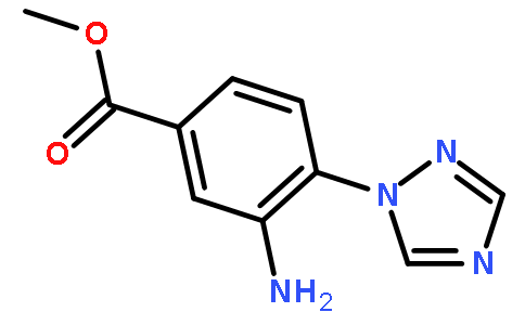 3-氨基-4-(1H-1,2,4-三唑-1-基)苯甲酸甲酯