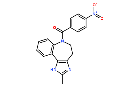 (4,5-二氢-2-甲基咪唑并[4,5-d][1]苯并氮杂卓-6(1H)-基)(4-硝基苯基)甲酮