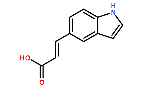 (E)-3-(1H-吲哚-5-基)-2-丙烯酸