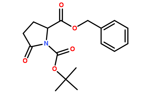 (R)-2-1-叔丁基 5-氧代吡咯烷-1,2-二羧酸苄酯