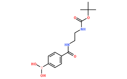 4-(2-BOC-氨基)乙基氨甲酰基)苯基硼酸