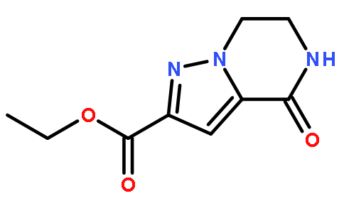 吡唑并[1,5-a]吡嗪-2-羧酸, 4,5,6,7-四氢-4-氧代-,乙酯