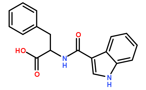 N-(3-吲哚甲酰基)-l-苯丙氨酸