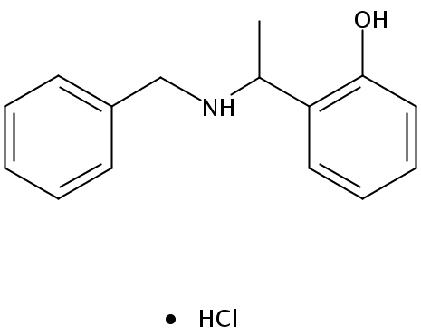 2-[1-（苄胺基）乙基]苯酚盐酸盐