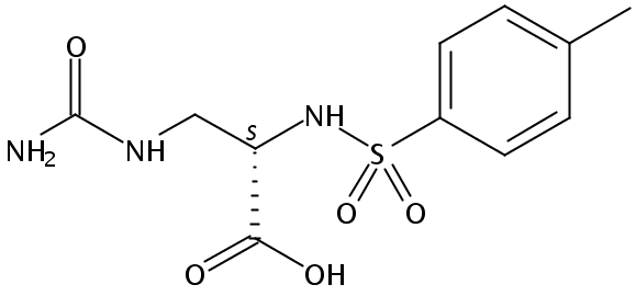 β-Ureido-L-α-tosylaminopropionic Acid