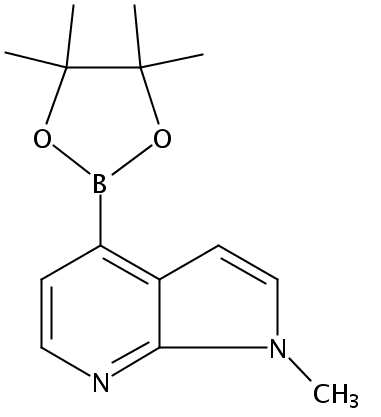 1-Methyl-4-(4,4,5,5-tetramethyl-1,3,2-dioxaborolan-2-yl)-1H-pyrrolo[2,3-b]pyridine