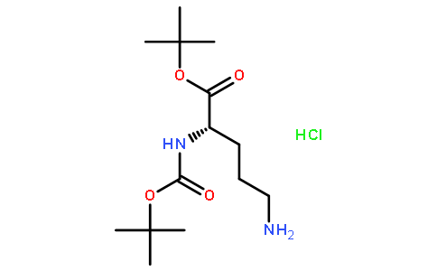 N-(叔丁氧羰基)-L-鸟氨酸叔丁酯盐酸盐