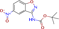 (5-硝基-1,2-benz异噁唑-3-基)氨基甲酸1,1-二甲基乙酯