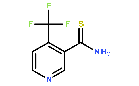 4-三氟甲基吡啶-3-硫代甲酰胺