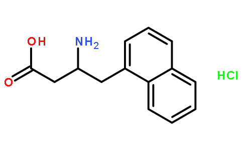 (S)-3-氨基-4-(1-萘基)丁酸盐酸盐