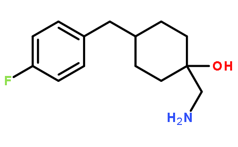 (1R,4R)-1-(氨基甲基)-4-(4-氟苄基)环己醇