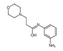 N-(3-aminophenyl)-3-morpholin-4-ylpropanamide