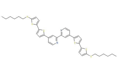 4,4-双(5-(己基硫代)-[2,2-bi噻吩]-5-基)-2,2-联吡啶