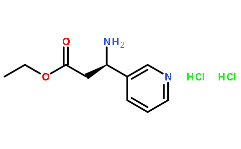 ethyl (3R)-3-amino-3-pyridin-3-ylpropanoate
