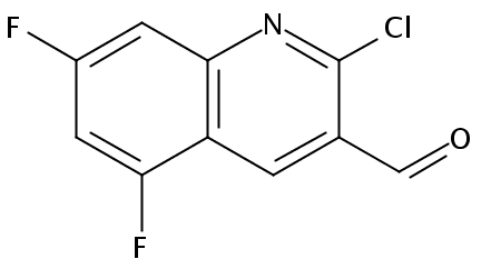 2-chloro-5,7-difluoroquinoline-3-carboxaldehyde