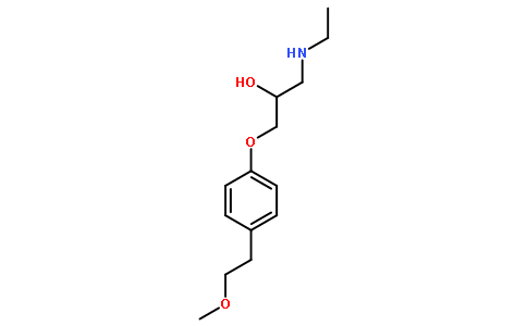 1-(乙基氨基)-3-[4-(2-甲氧基乙基)苯氧基]-2-丙醇