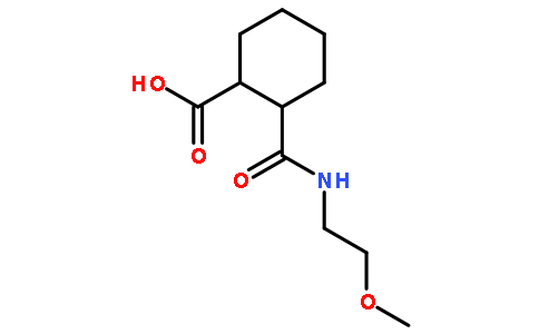 2-{[(2-甲氧基乙基)氨基]-羰基}环己烷羧酸